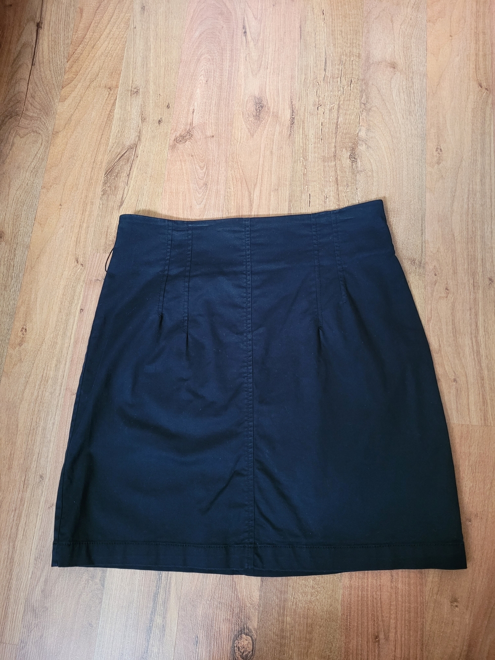 Jacob Black Mini Skirt with A-Line Panels